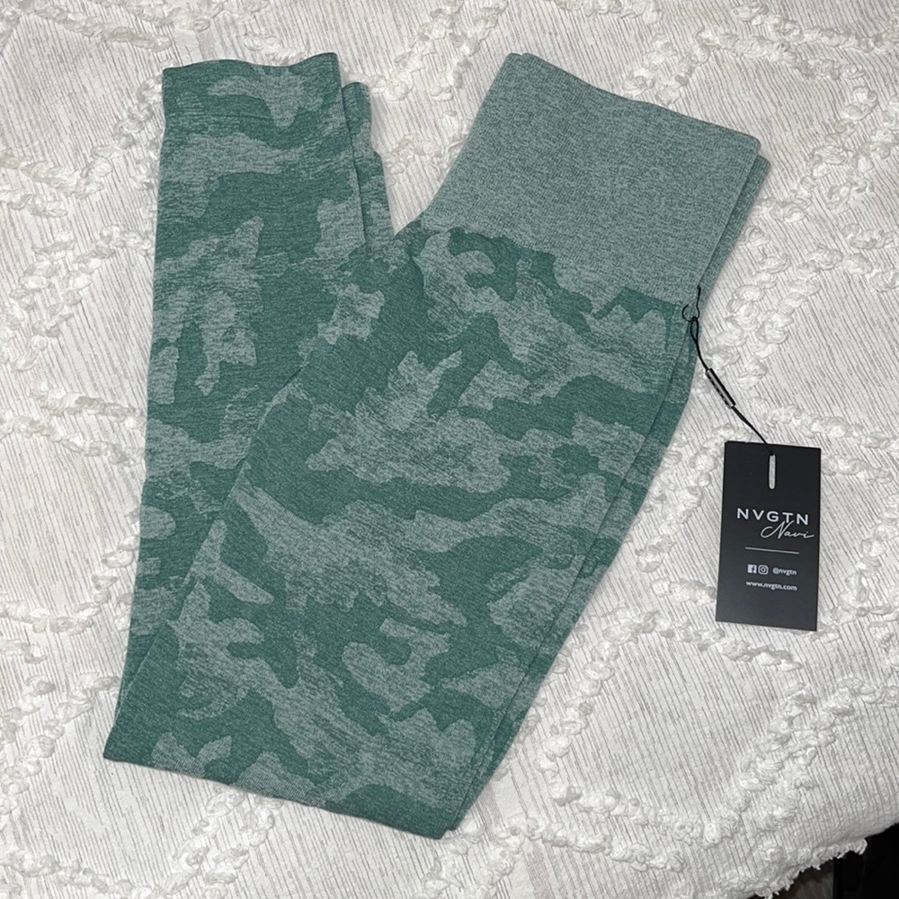 NWT NVGTN camo leggings